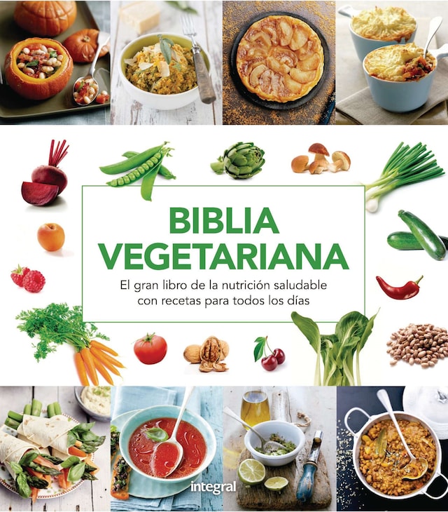Kirjankansi teokselle Biblia vegetariana