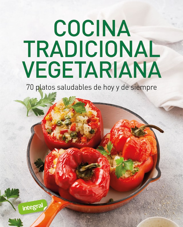 Okładka książki dla Cocina tradicional vegetariana