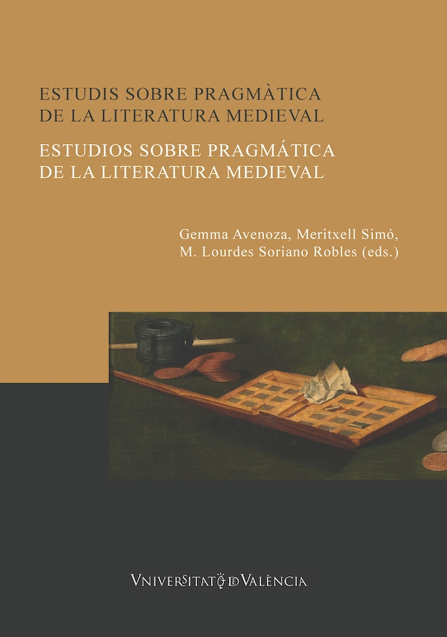 Boekomslag van Estudis sobre pragmàtica de la literatura medieval / Estudios sobre pragmática de la literatura medieval