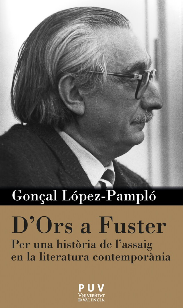 Portada de libro para D'Ors a Fuster