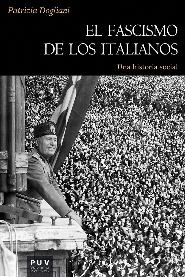 Book cover for El fascismo de los italianos