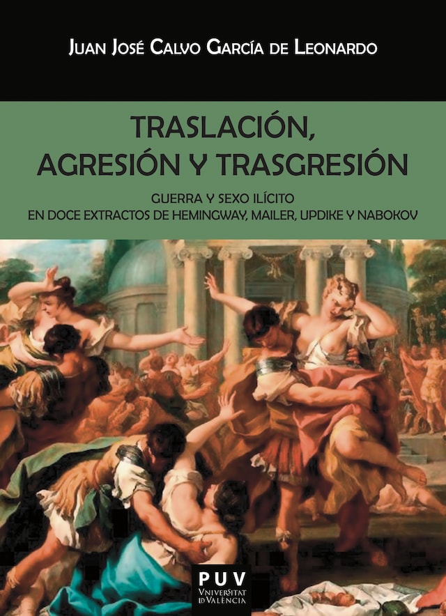Kirjankansi teokselle Traslación, agresión y trasgresión