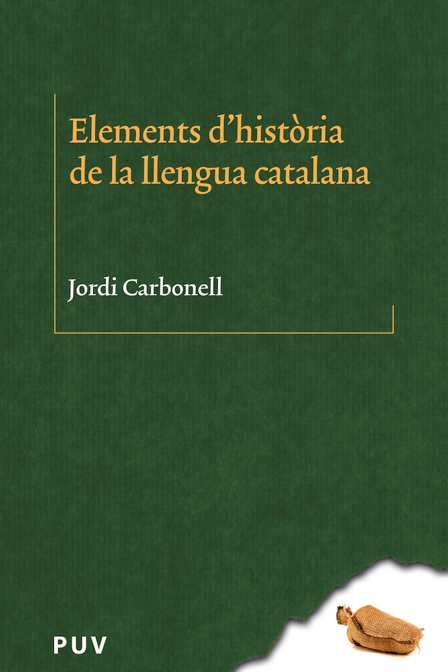 Boekomslag van Elements d'història de la llengua catalana