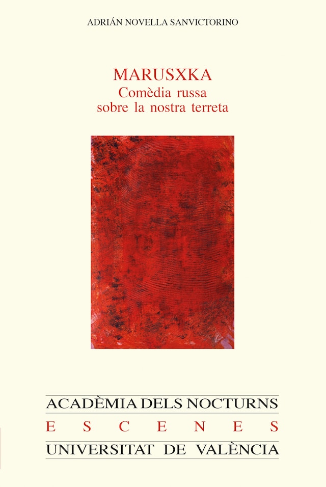 Copertina del libro per Marusxka