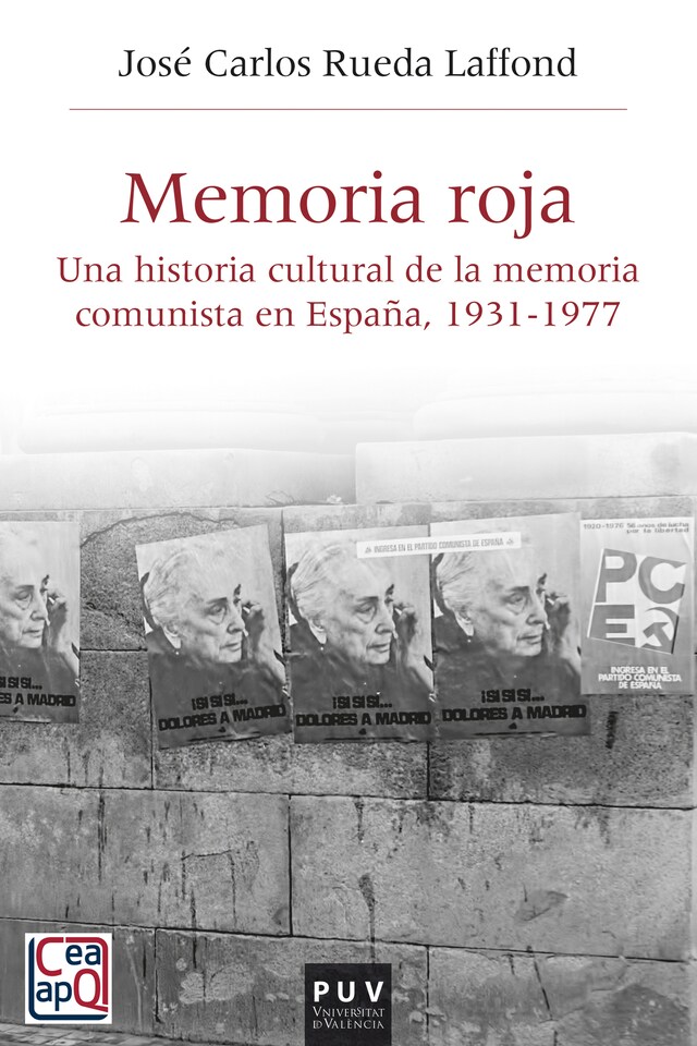 Book cover for Memoria Roja