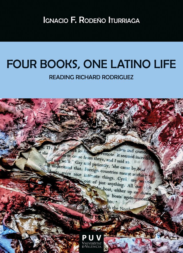 Bogomslag for Four Books, One Latino Life