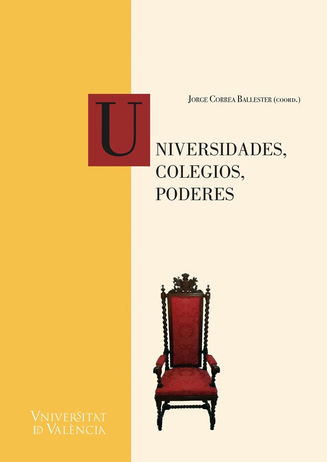 Boekomslag van Universidades, colegios, poderes