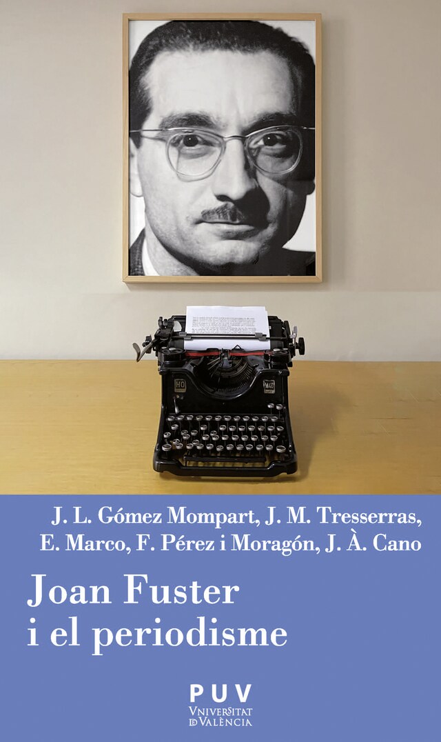 Copertina del libro per Joan Fuster i el periodisme