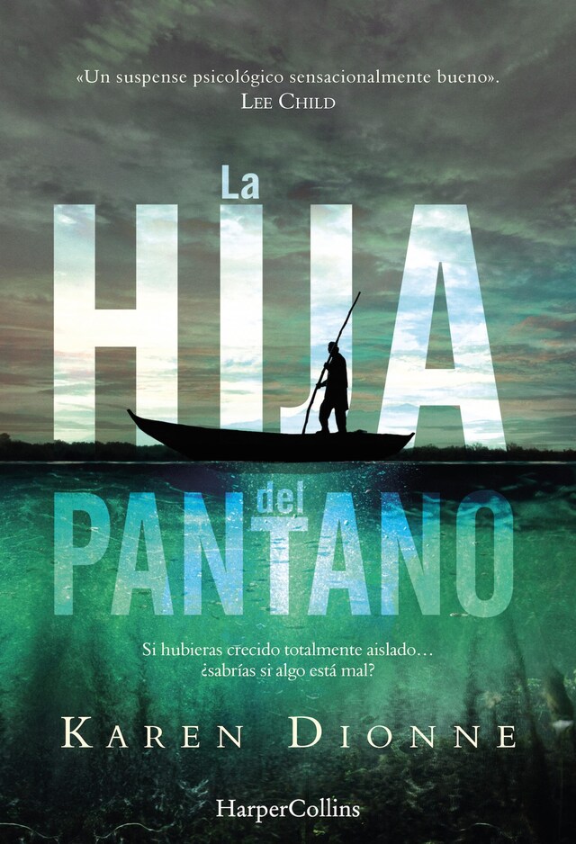Book cover for La hija del pantano