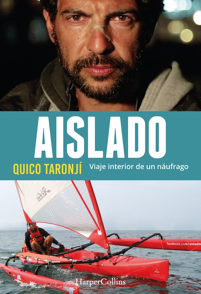 Book cover for Aislado. Viaje interior de un náufrago
