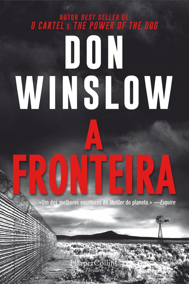 Book cover for A fronteira