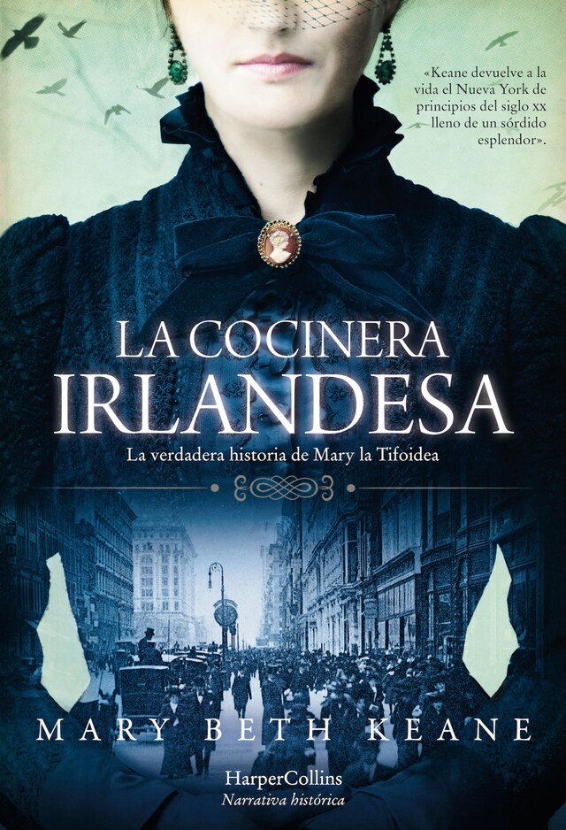 Buchcover für La cocinera irlandesa