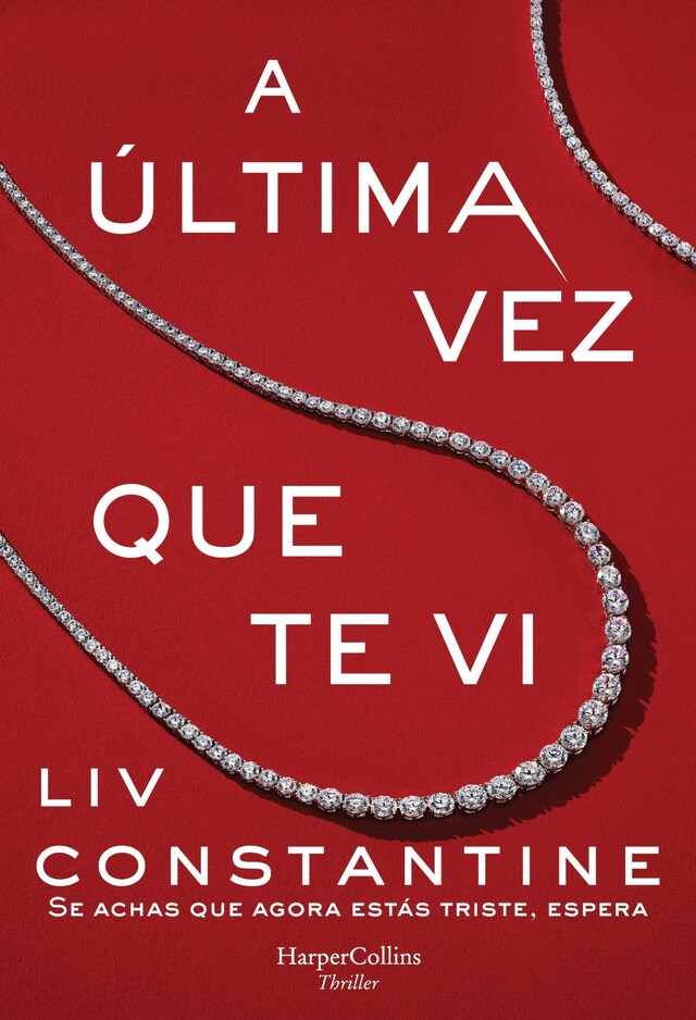 Book cover for A última vez que te vi