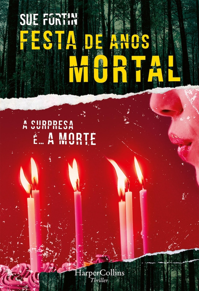 Book cover for Festa de anos mortal