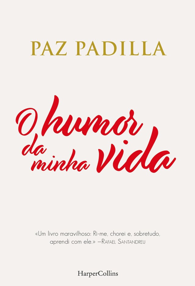 Book cover for O humor da minha vida