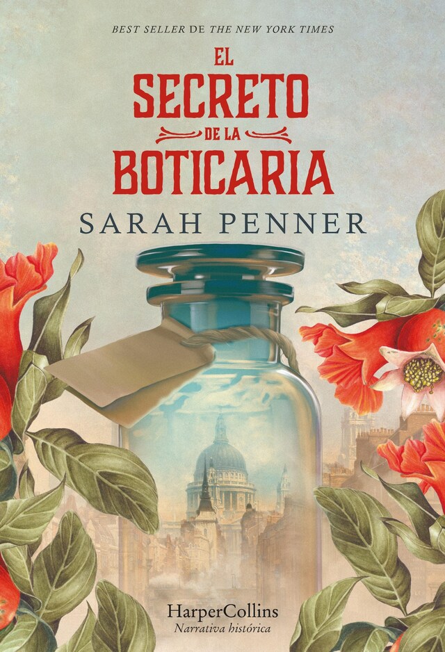 Okładka książki dla El secreto de la boticaria