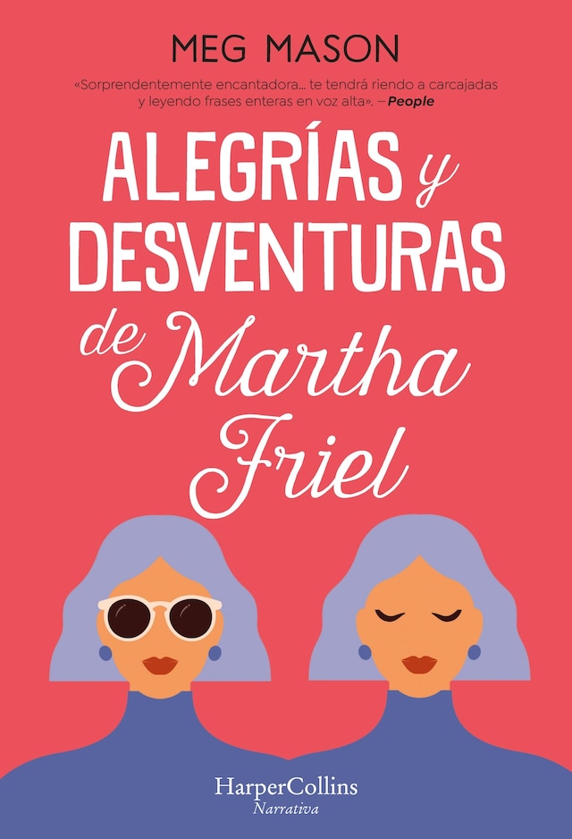 Boekomslag van Alegrías y desventuras de Martha Friel