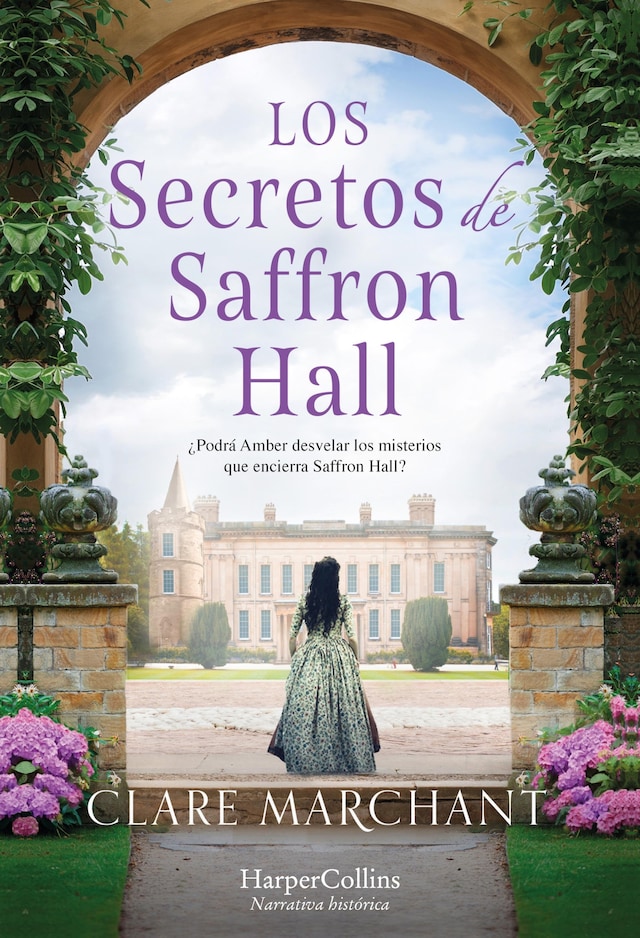 Book cover for Los secretos de Saffron Hall