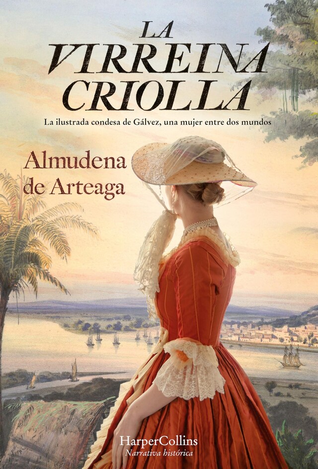 Portada de libro para La virreina criolla