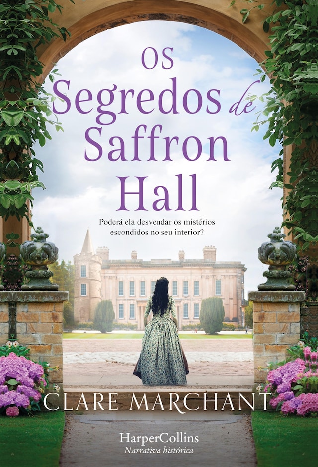 Book cover for Os segredos de Saffron Hall