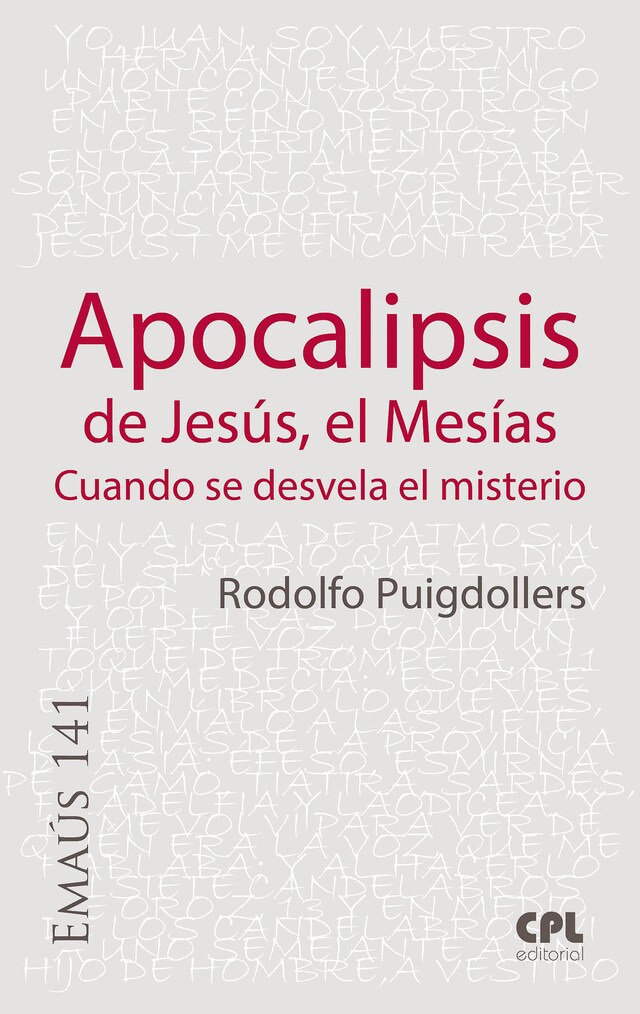 Kirjankansi teokselle Apocalipsis de Jesús, el Mesías