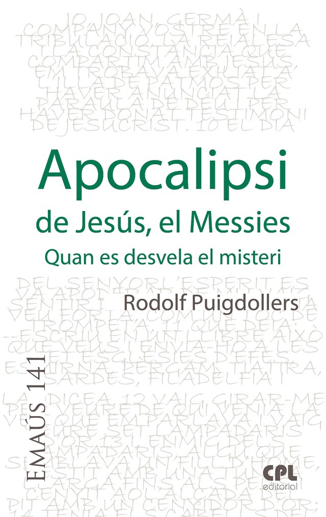 Boekomslag van Apocalipsi de Jesús, el Messies