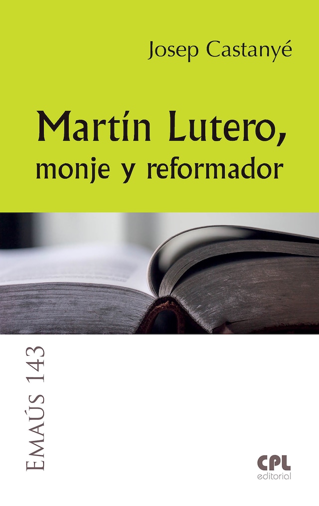 Buchcover für Martín Lutero, monje y reformador