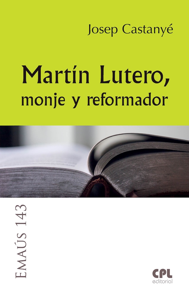 Book cover for Martín Lutero, monje y reformador