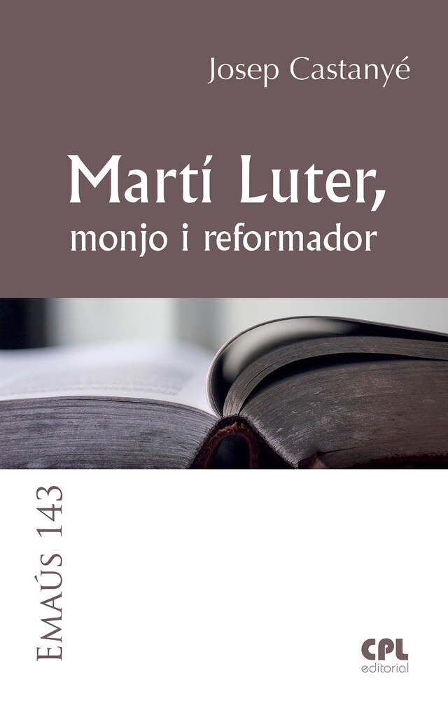 Book cover for Martí Luter, monjo i reformador