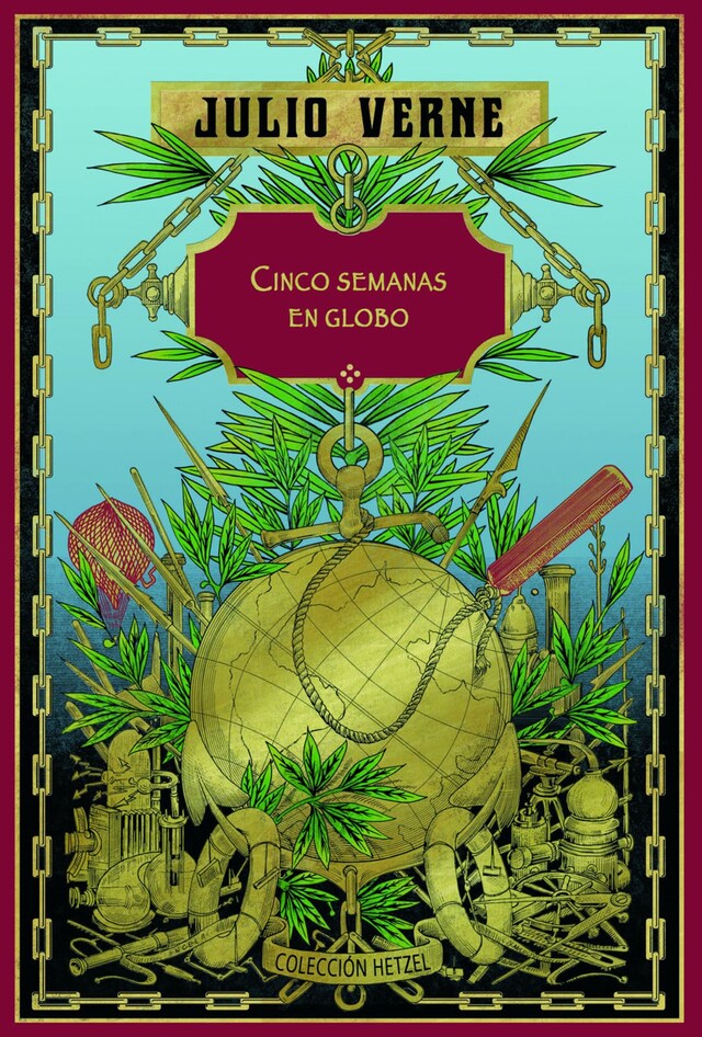 Book cover for Cinco semanas en globo