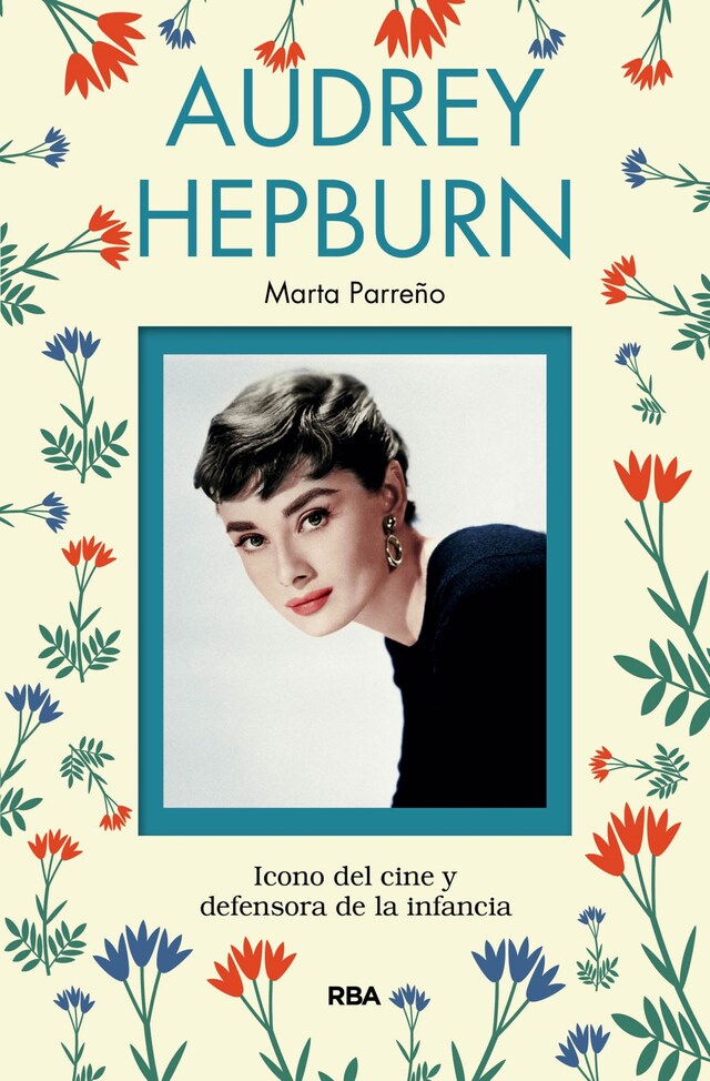 Book cover for Audrey Hepburn