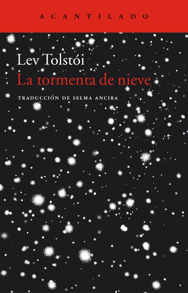 Book cover for La tormenta de nieve