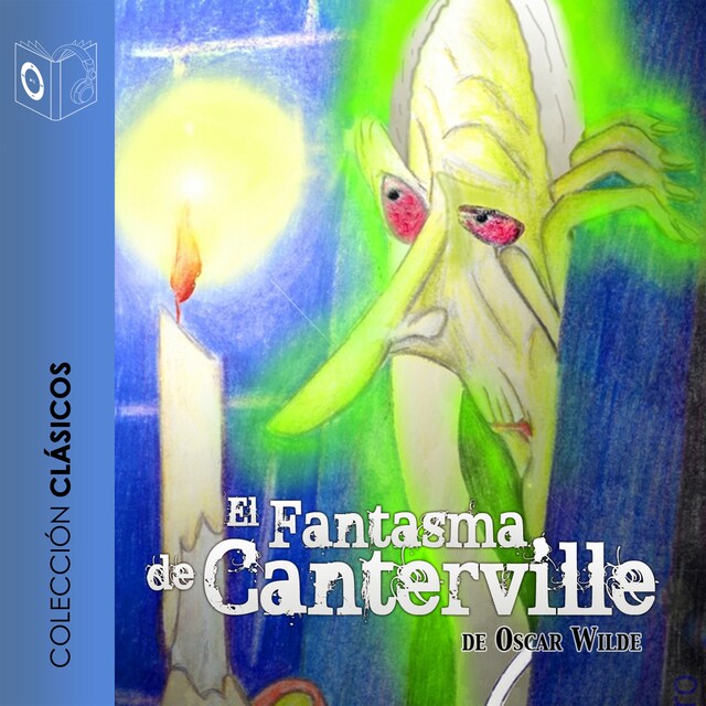 Book cover for El fantasma de Canterville - Dramatizado
