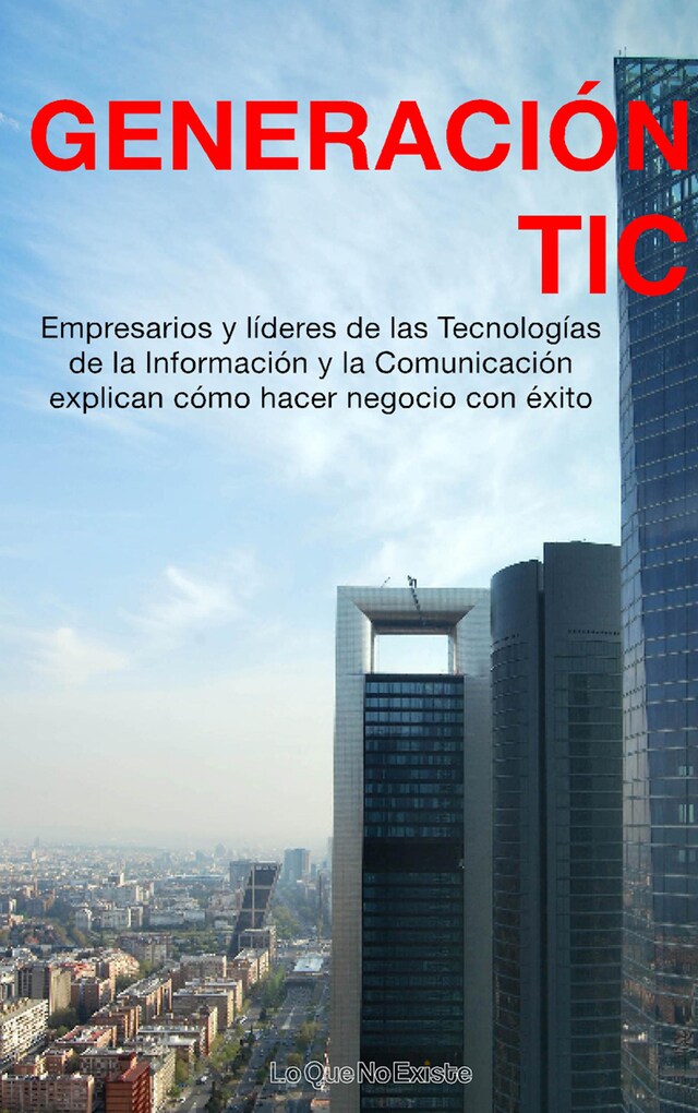 Kirjankansi teokselle Generación TIC