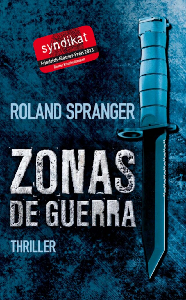 Buchcover für Zonas de guerra