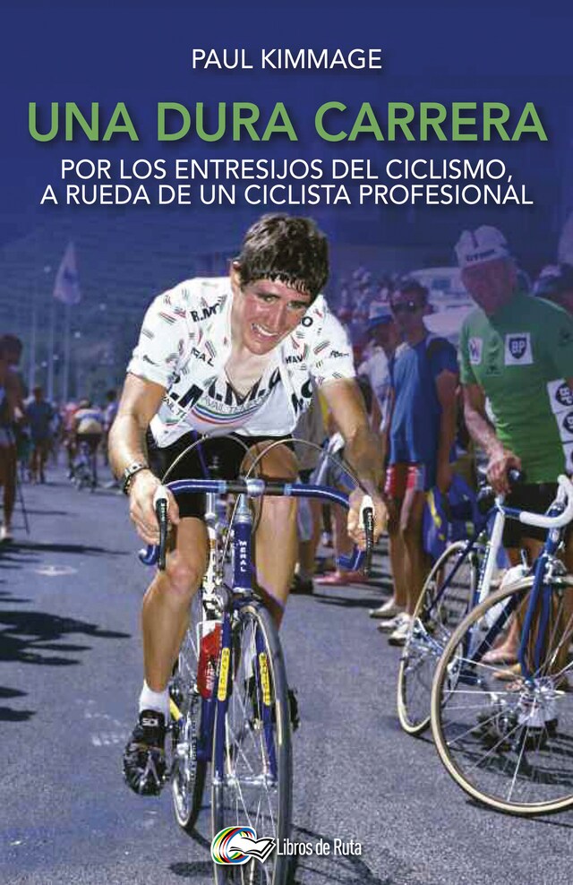 Book cover for Una dura carrera