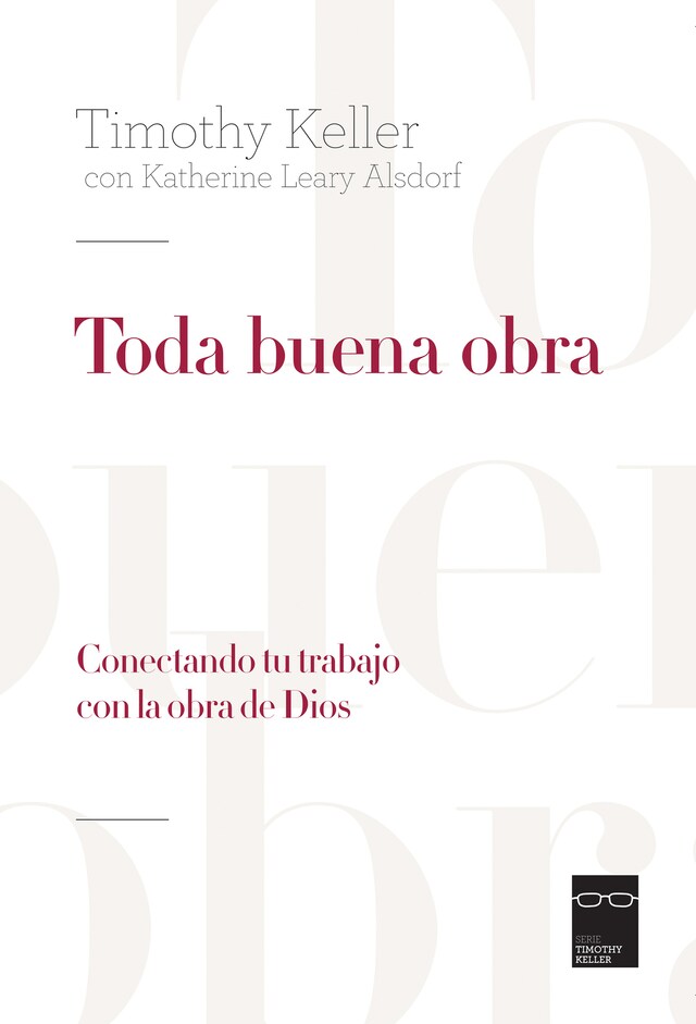 Portada de libro para Toda buena obra