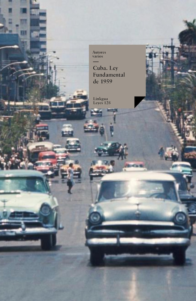 Book cover for Cuba. Ley Fundamental de 1959