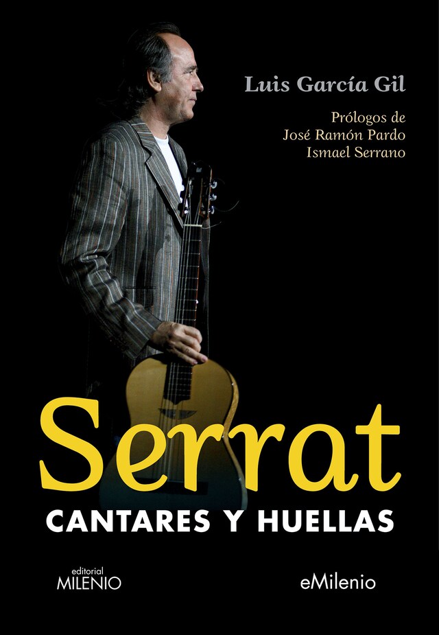 Buchcover für Serrat, cantares y huellas