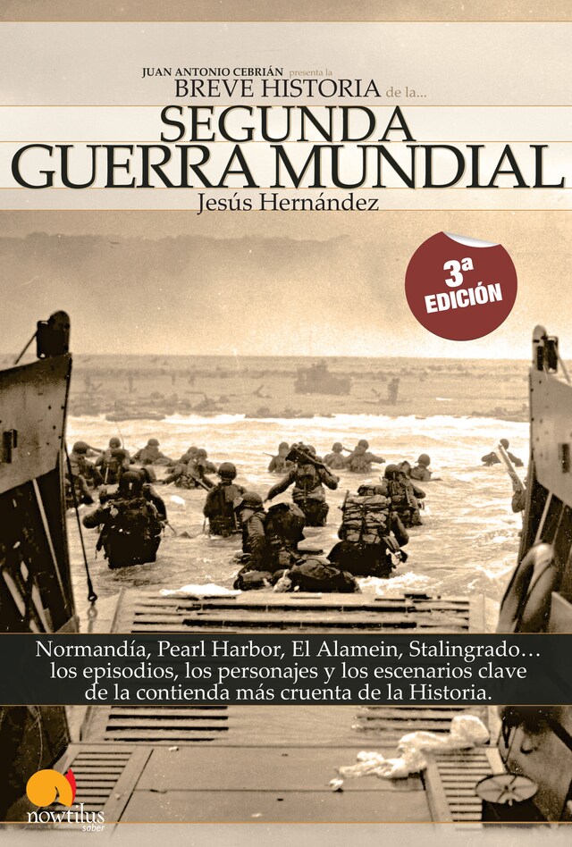 Portada de libro para Breve Historia de la Segunda Guerra Mundial