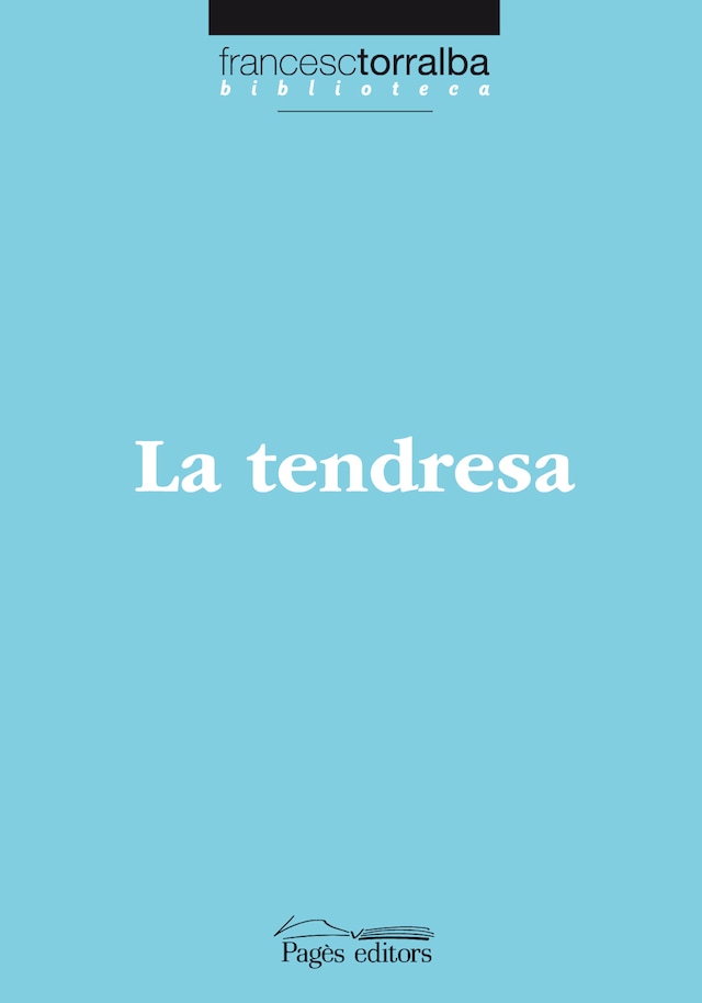 Book cover for La tendresa