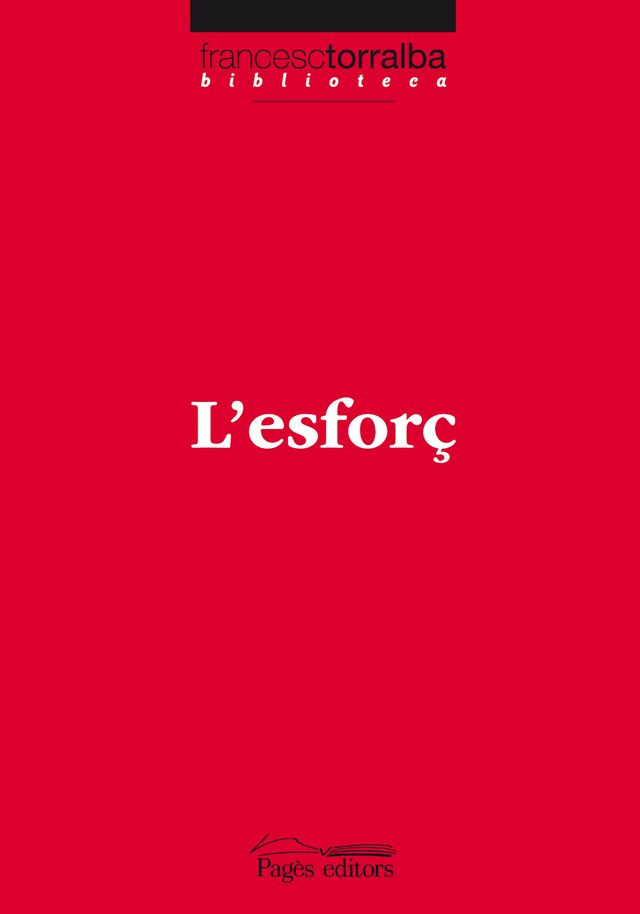 Book cover for L'esforç