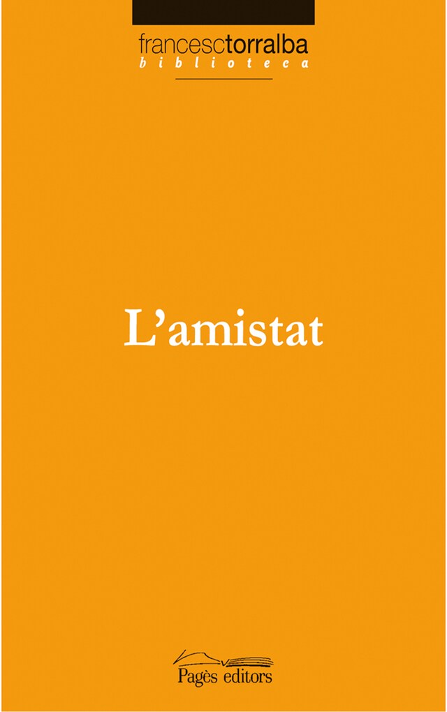 Couverture de livre pour L'amistat