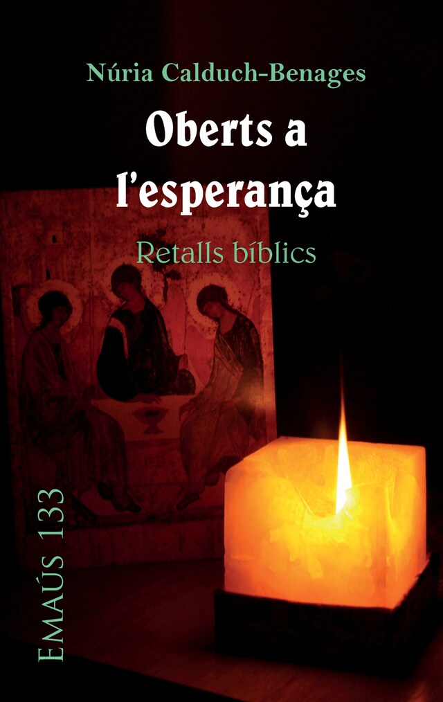 Couverture de livre pour Oberts a l'esperança. Retalls bíblics