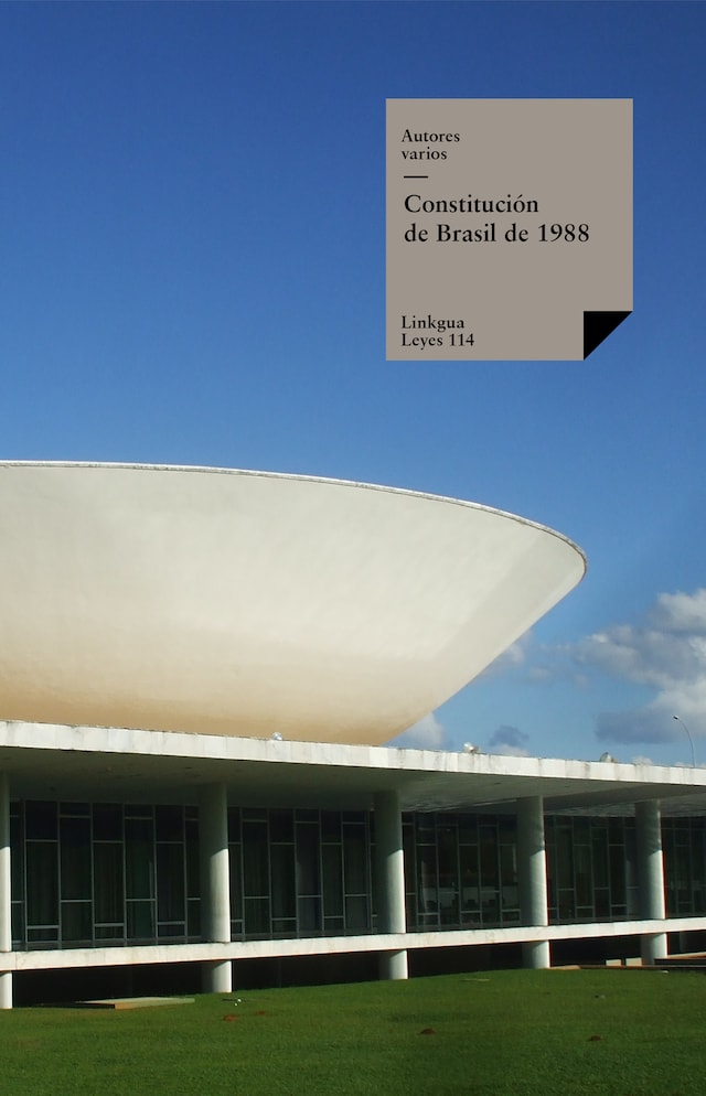 Book cover for Constitución de Brasil de 1988