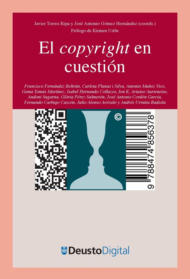 Book cover for El copyright en cuestión