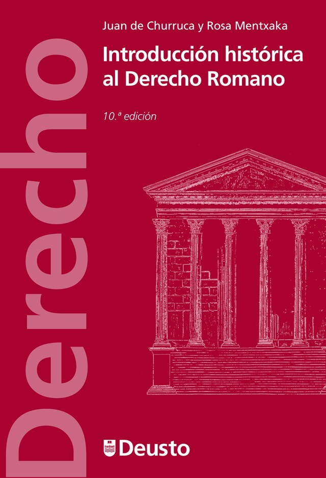 Book cover for Introducción histórica al Derecho Romano