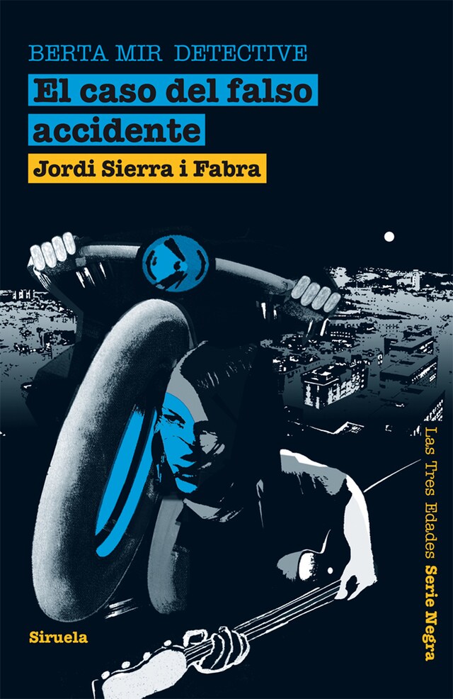 Couverture de livre pour El caso del falso accidente. Berta Mir detective