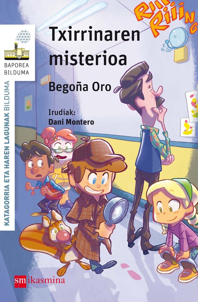 Portada de libro para Txirrinaren misterioa