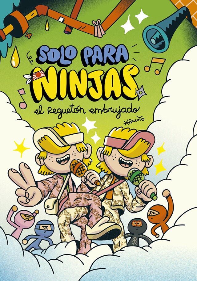 Book cover for Solo para ninjas 5: El reguetón embrujado